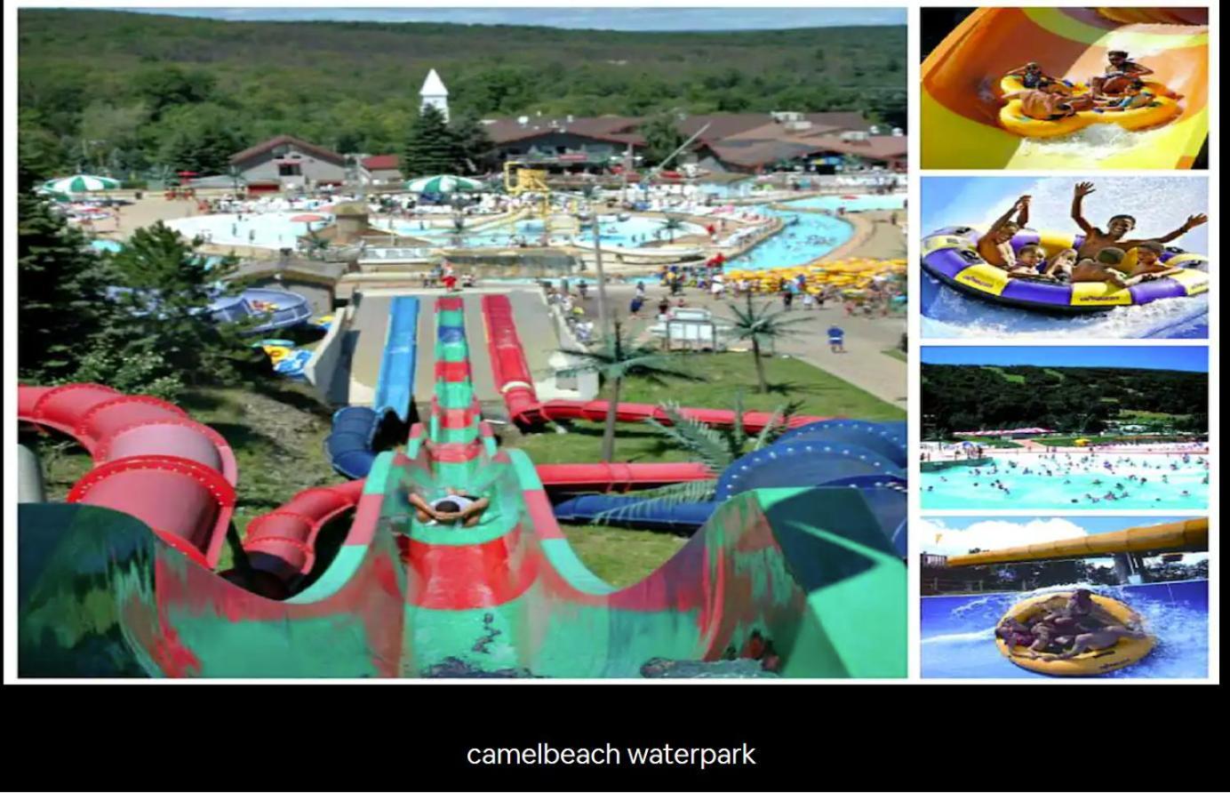 Aquatopia Waterpark-Pool-Tennis-Paintball- Zipline 127 Tannersville Exteriör bild